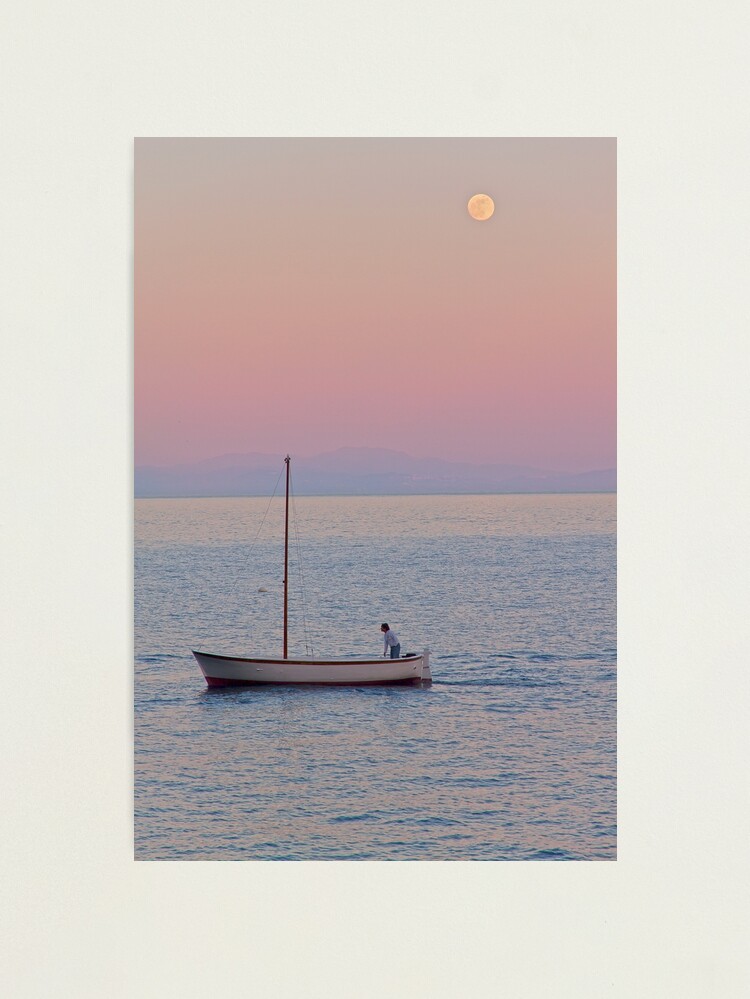 Alternate view of Solo Sailing Photographic Print