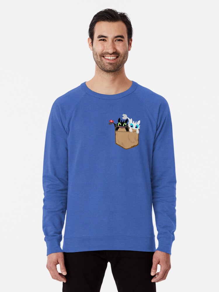 Sudadera ligera for Sale con la obra Chimuelo doble de