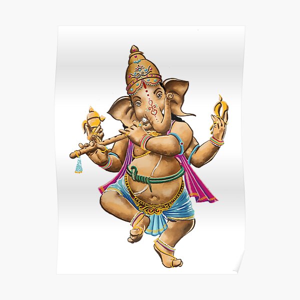 Ganesh Dancing Posters for Sale | Redbubble Ganesh Dancing Posters for Sale | Redbubble