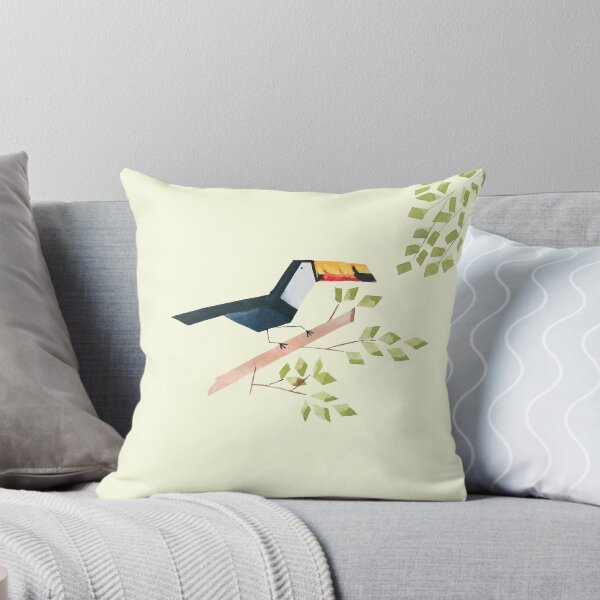 Item preview, Low poly watercolor - Toucan designed and sold by scarriebarrie.