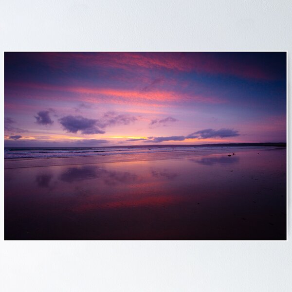 Sunset at Sandy Point Poster