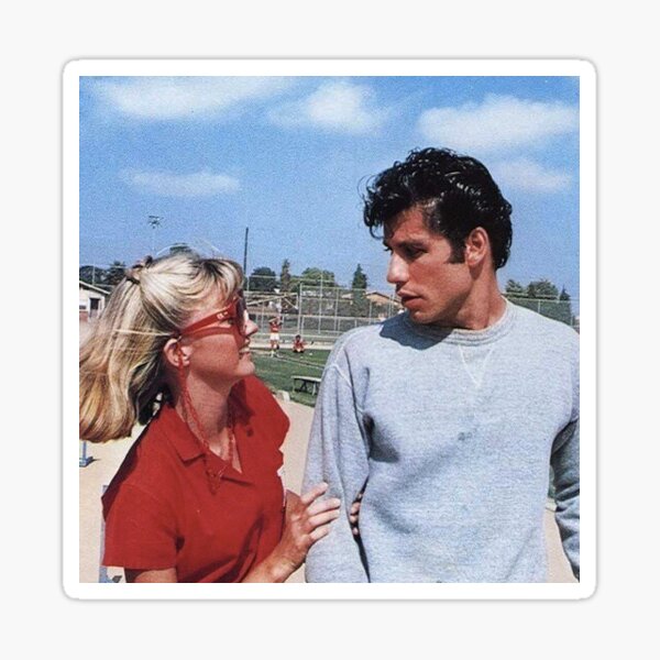 Sandy et Danny Grease Sticker