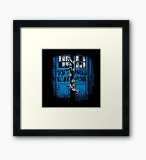 The walking Angels Framed Print