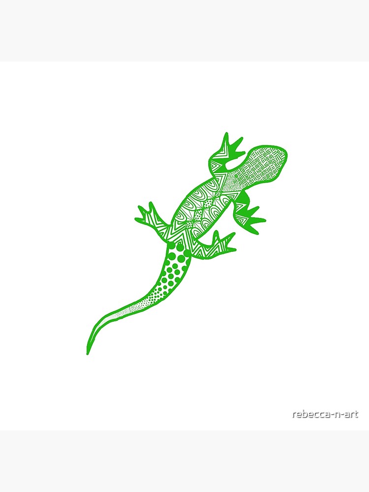 a lil lizard pal Art Board Print
