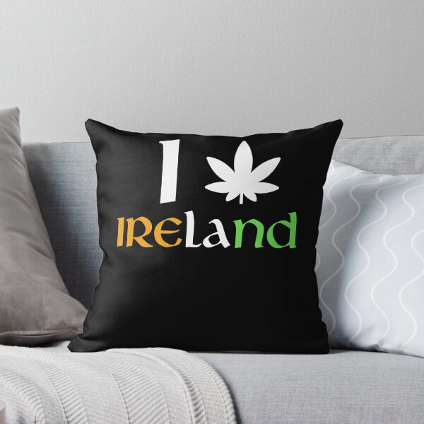 Item preview, I Love Ireland Marijuana Leaf designed and sold by hadicazvysavaca.