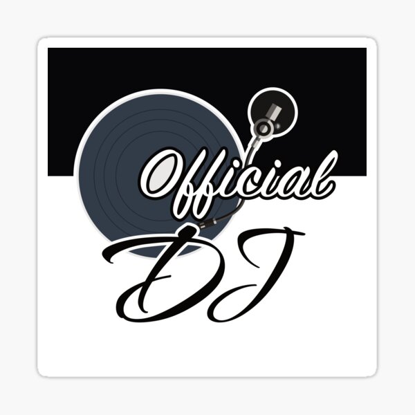 Item preview, Official DJ design - With Black and White Background designed and sold by onjcdesign.