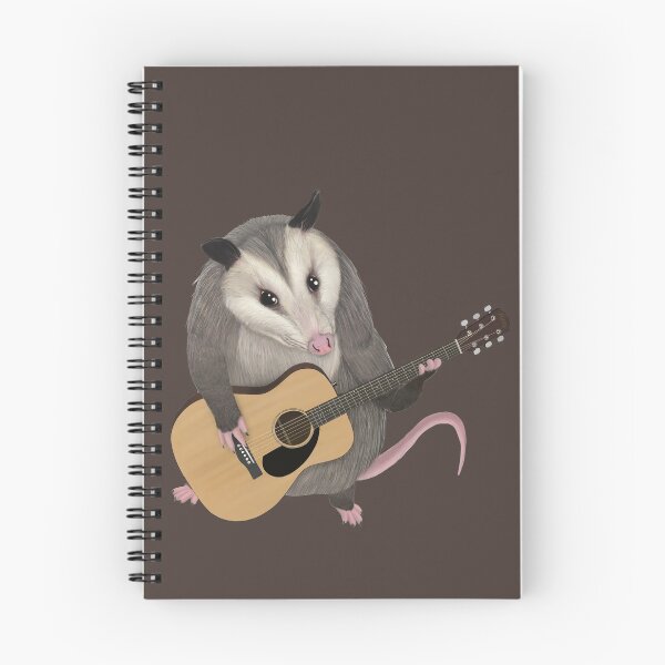 Item preview, Opossum playing the acoustic guitar - possum shirt designed and sold by Mehu.