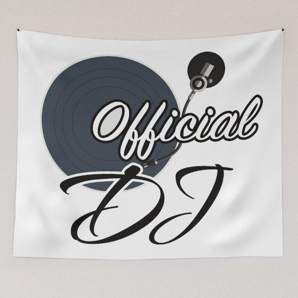 Item preview, Official DJ - Logo - Design designed and sold by onjcdesign.