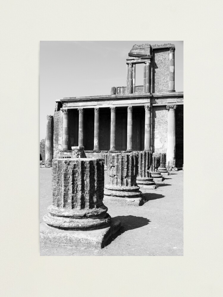 Thumbnail 2 of 3, Photographic Print, Pompeii Ruins designed and sold by AdrianAlford.