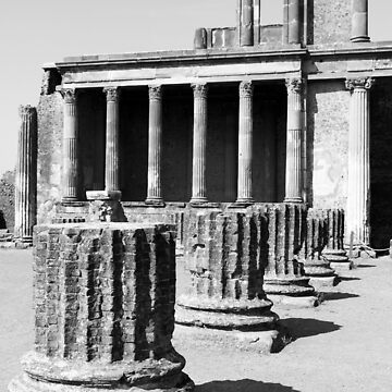 Artwork thumbnail, Pompeii Ruins by Adrian Alford Photography