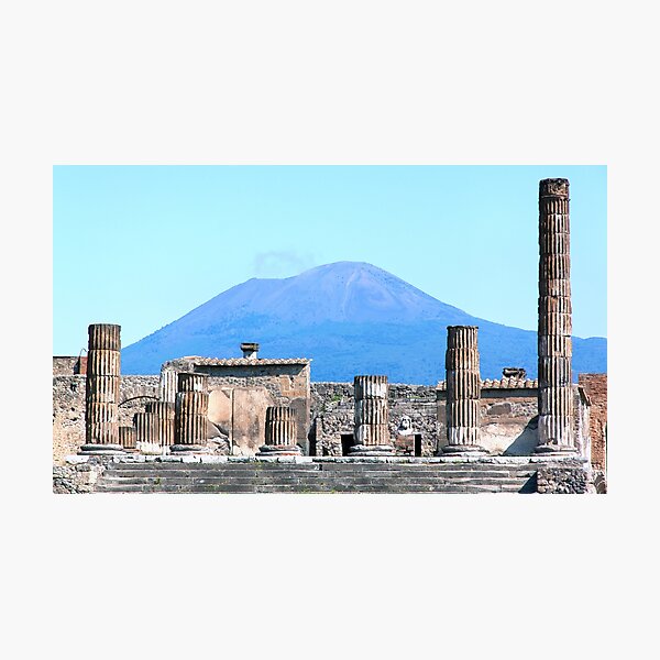 Mount Vesuvius Photographic Print