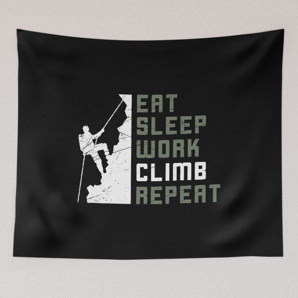 Item preview, Climber climbing rock gift mountains sport rope designed and sold by Franja2.