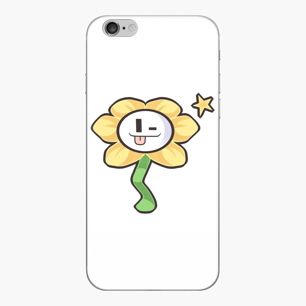 Undertale Smiling Flowey Sticker - Sticker Mania