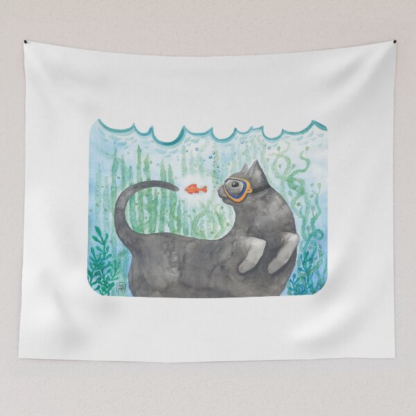 Item preview, FuNautical Discovery Cat designed and sold by Anne Pennypacker.