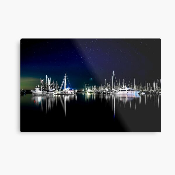 Midnight Stillness Metal Print
