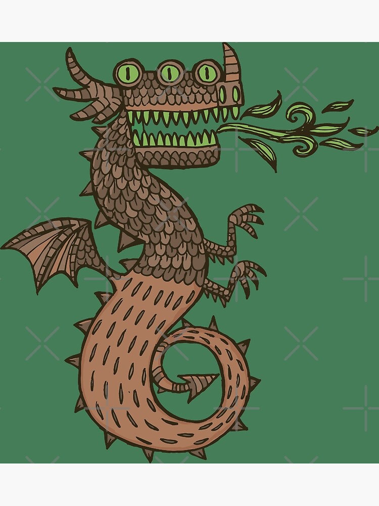 Dragon with three eyes by duxpavlic