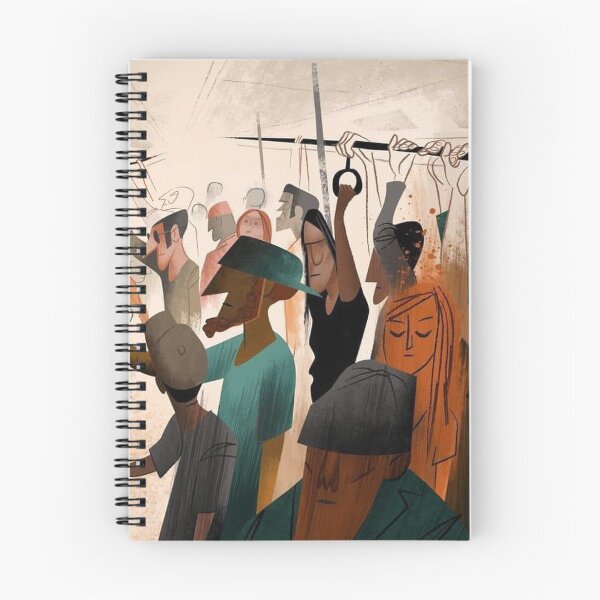 Item preview, People in Underground Metro designed and sold by EL- KING.