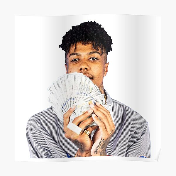 Blueface Bleed It Posters Redbubble - blueface roblox id code bleed it