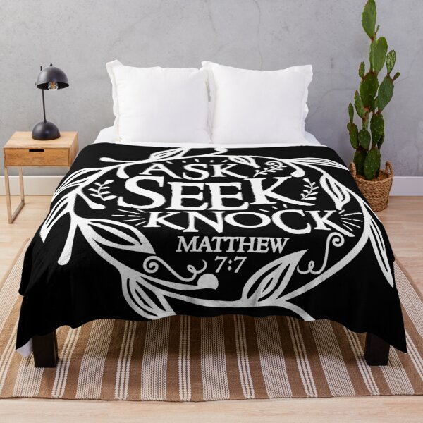 Item preview, Matthew 7:7 designed and sold by plushism.
