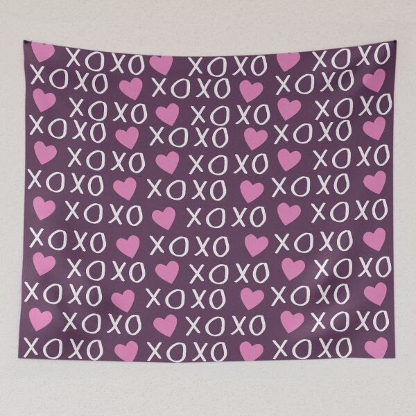Item preview, XO Valentines day pattern designed and sold by ValentinaHramov.