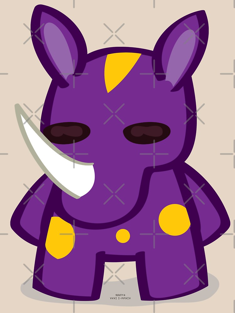 Cute Rhino by Roley by RoleyShop