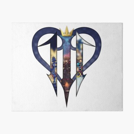 Vista previa del artículo con la obra «Trilogía de Kingdom Hearts», diseñado y vendido por Jyrz.