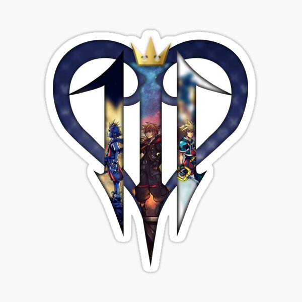 Vista previa del artículo con la obra «Trilogía de Kingdom Hearts», diseñado y vendido por Jyrz.