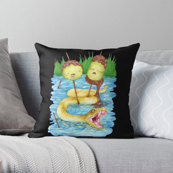 Princess Bubblegum's favorite tee shirt Throw Pillow