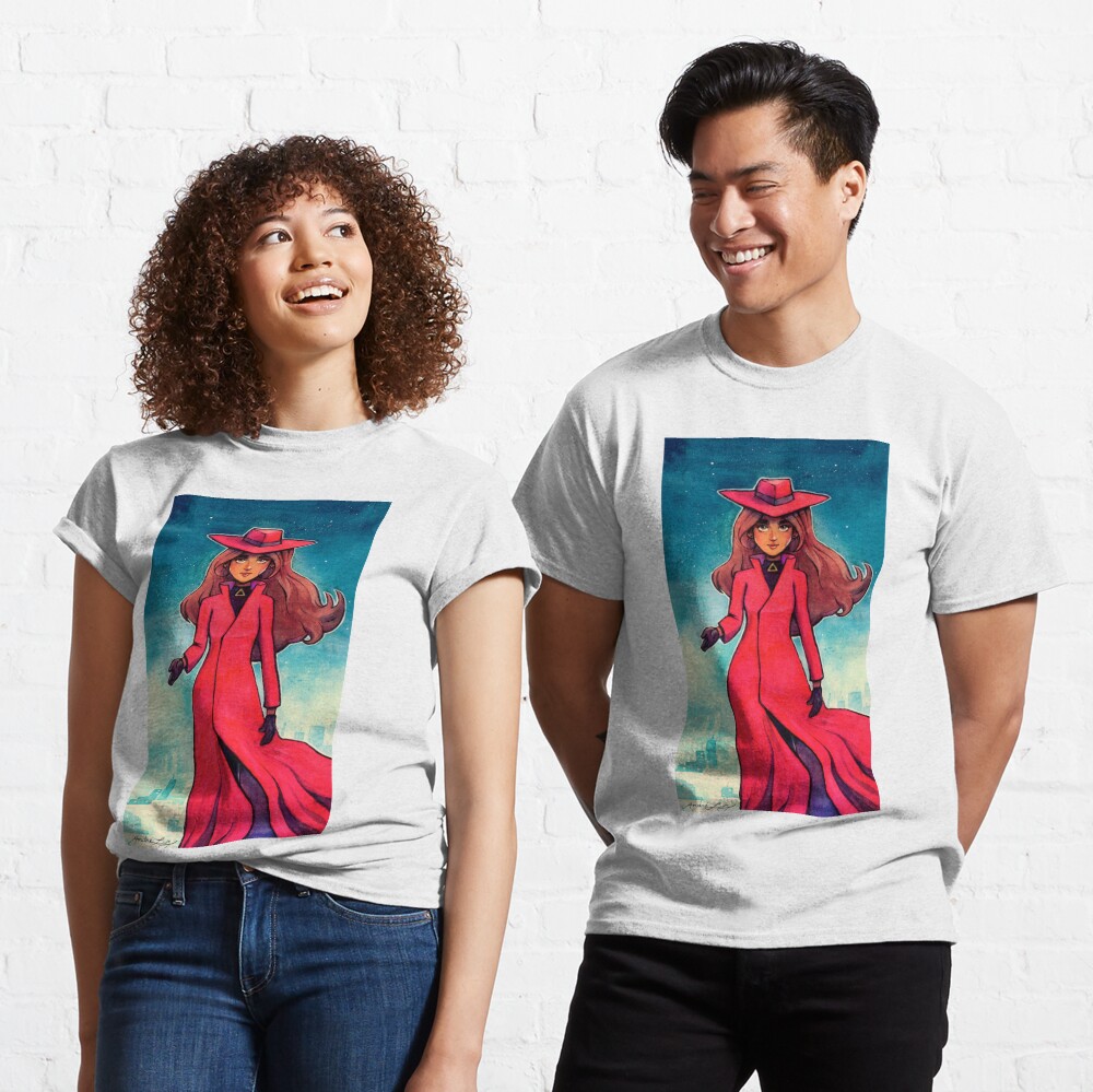 La Femme Rouge Galeriedruck Von Andreluiz Redbubble