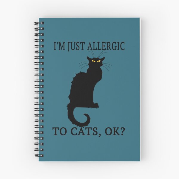 Item preview, I'M Just Allergic To Cats, OK? Allergy Awareness Funny Shirt designed and sold by Klimentina.