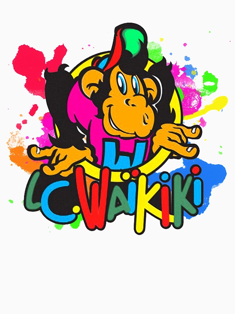 Colorful Waikiki Logo T Shirt By Gregozy Redbubble Colorful Waikiki T Shirts Colorful T