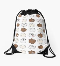 We Bare Bears Drawstring Bag
