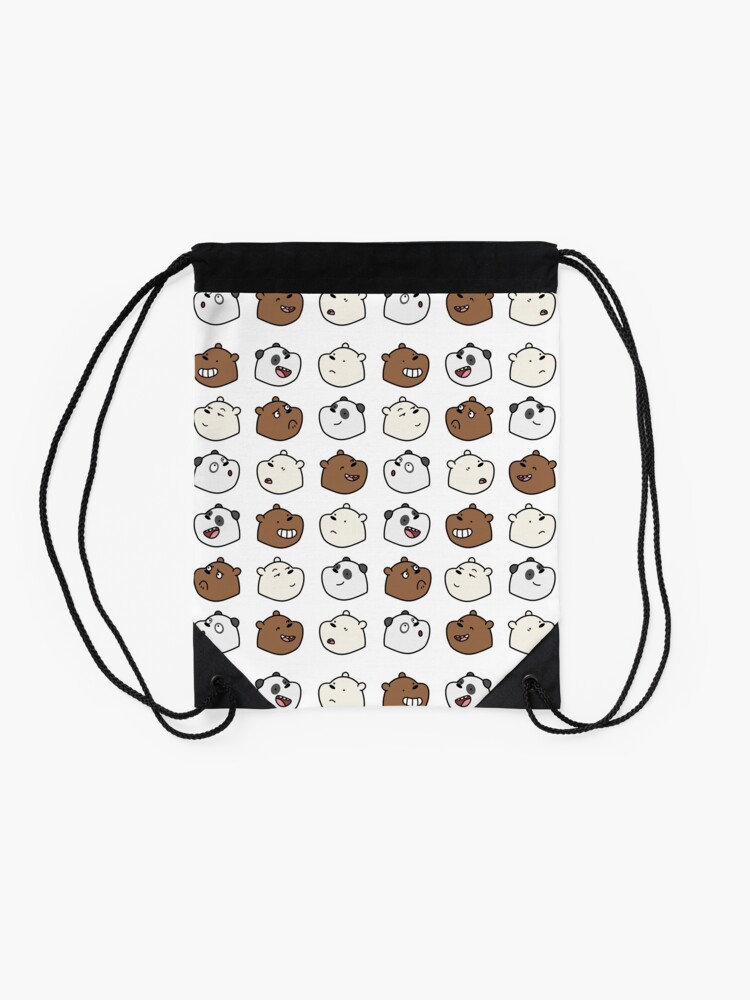 Alternate view of We Bare Bears Drawstring Bag