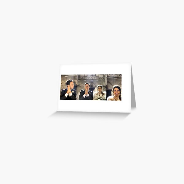 Just married Greeting Card