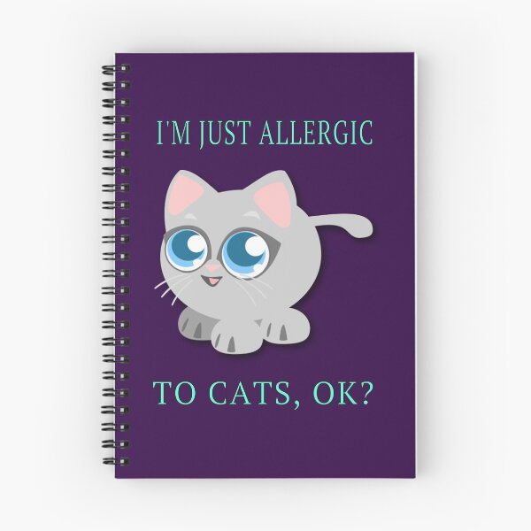Item preview, Kids I'm Just Allergic To Cats,OK? Allergy Awareness Cute T-Shirt designed and sold by Klimentina.