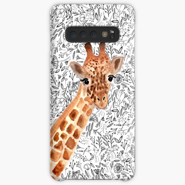 Watercolor Giraffe Samsung Galaxy Snap Case