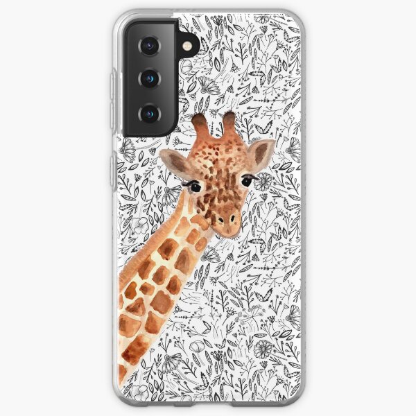 Watercolor Giraffe Samsung Galaxy Soft Case