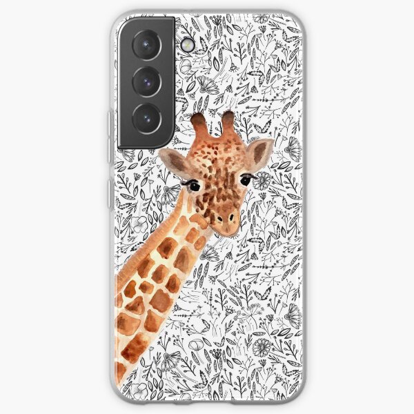 Watercolor Giraffe Samsung Galaxy Soft Case
