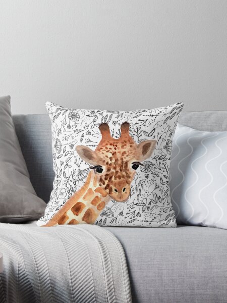 Item preview, Watercolor Giraffe designed and sold by Harpley Design Studio.