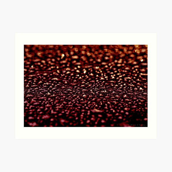 Red Ice Art Print