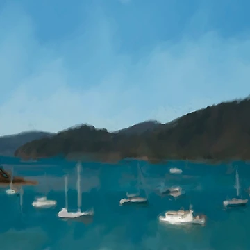 Artwork thumbnail, Shute Harbour  by JenniferW