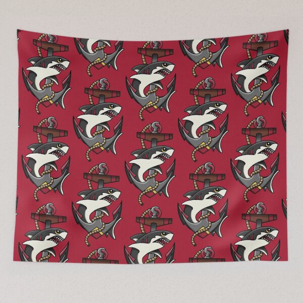 Item preview, Shark and Anchor designed and sold by Tanisha Vidale.