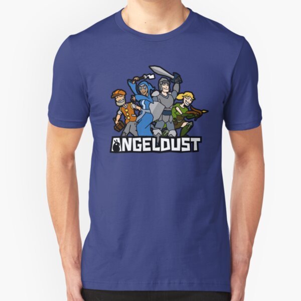 Angeldust Logo—Transparent Slim Fit T-Shirt