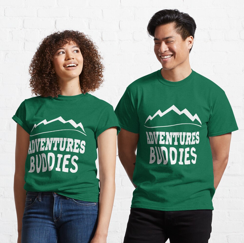 adventure buddies t shirt