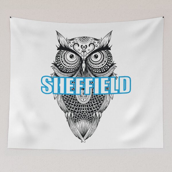 Item preview, Sheffield owl football design designed and sold by graph-fix.