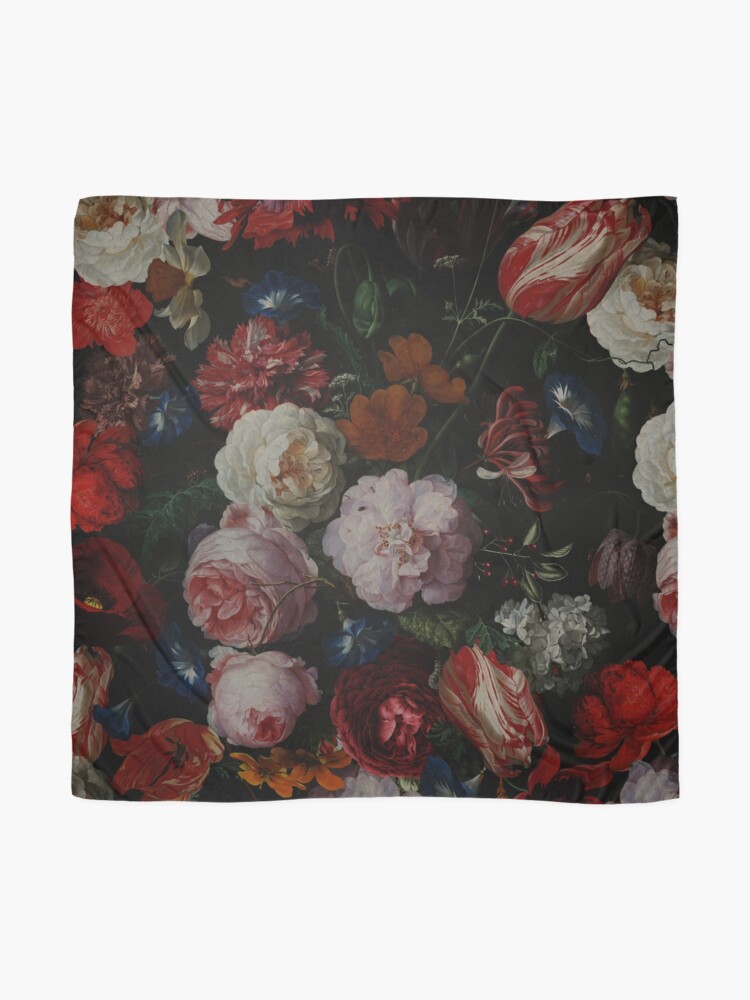 Alternate view of Dutch Midnight Garden I Scarf