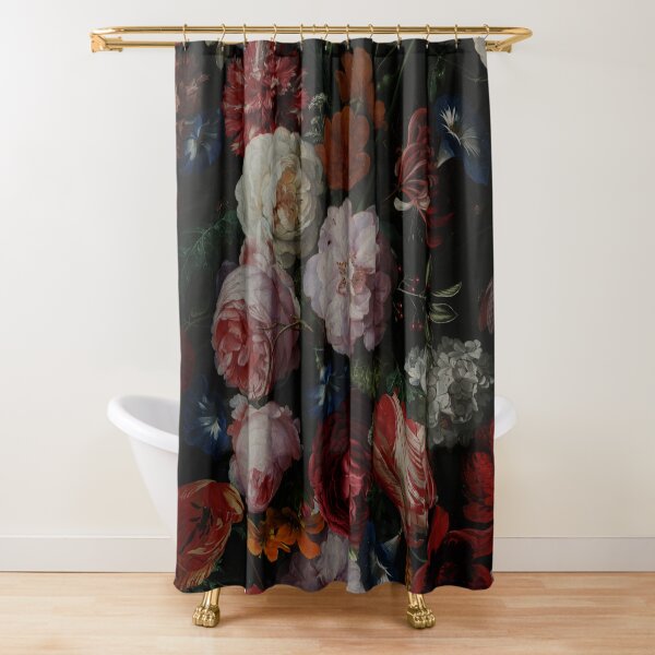 Dutch Midnight Garden I Shower Curtain