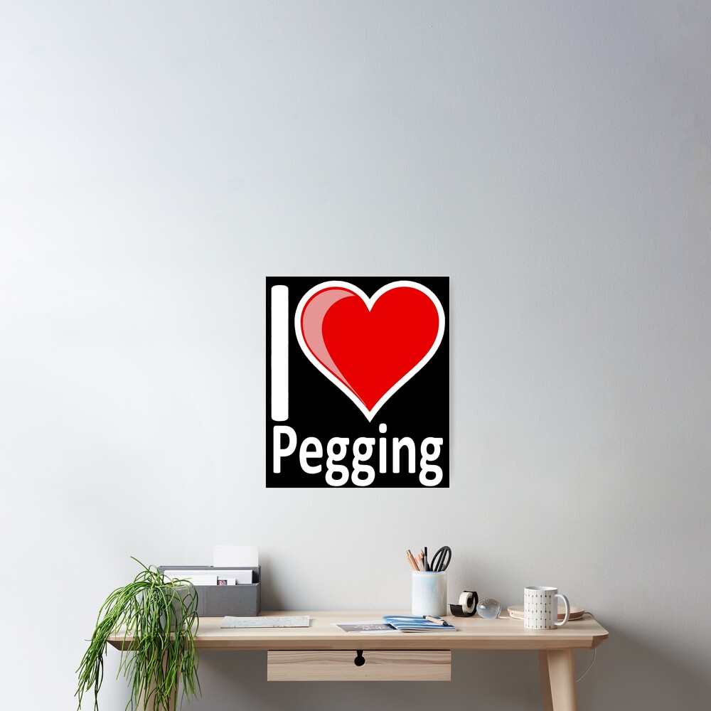 Rude - I Love Pegging Secret Santa Valentines Gift