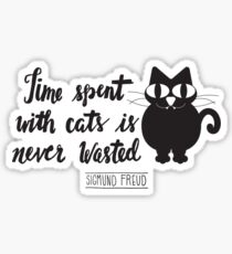 Quality Cat Time Sticker