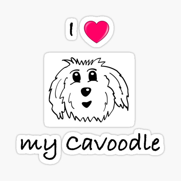 Item preview, I love my cavoodle designed and sold by OodleWear.